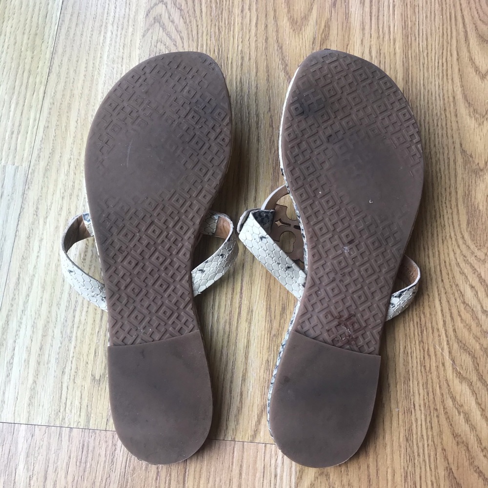 Tory Burch Miller 2 Snake Print Sandals - Picture 6 of 6